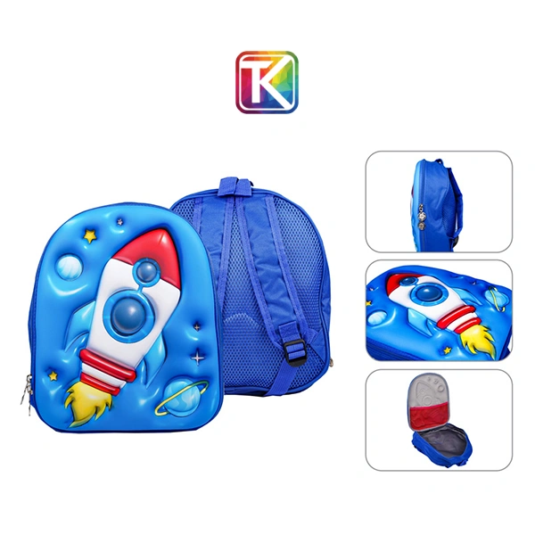 کوله پشتی سیلیکونی برجسته موشک