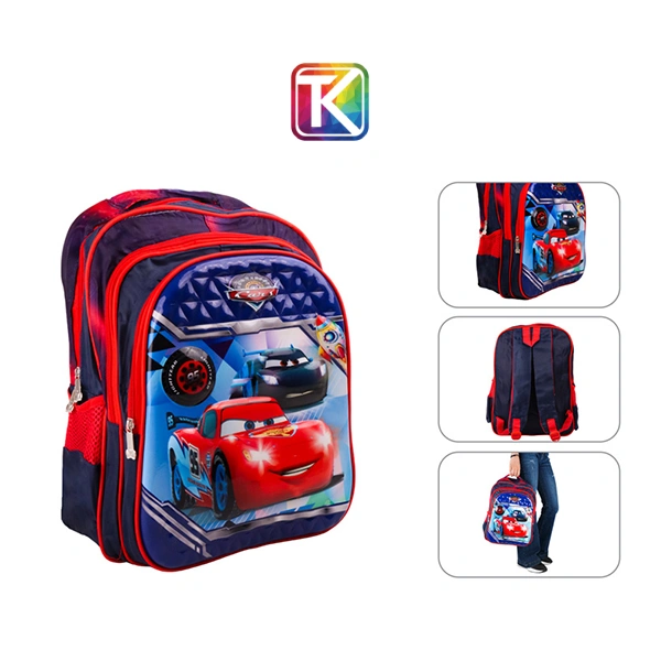 کوله پشتی طرح برجسته ماشین های مک کوئین