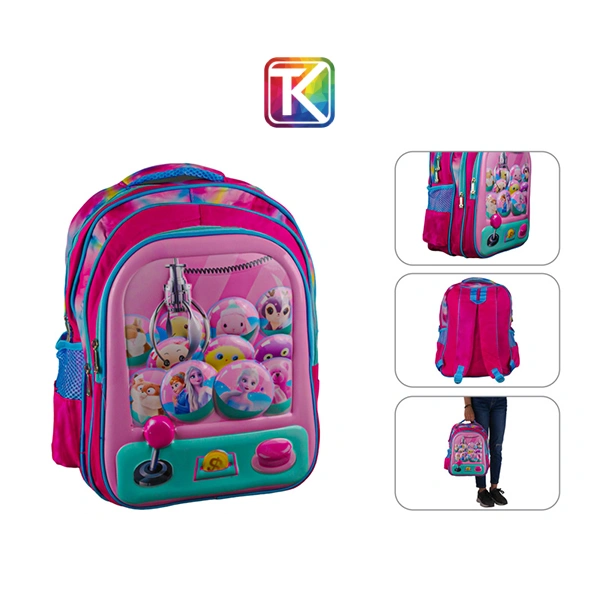 کوله پشتی برجسته شخصیت های فانتزی دخترانه