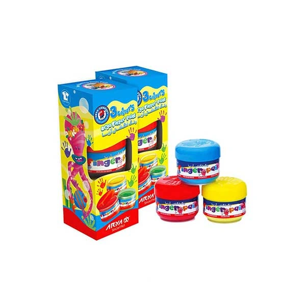 رنگ انگشتی 3 رنگ اریا