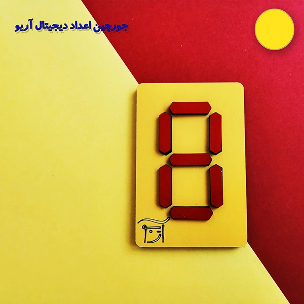 جورچین اعداد دیجیتالی آریو