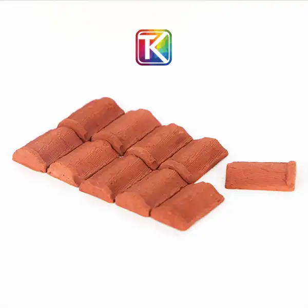 سفال بام نیم گرد مینیاتوری